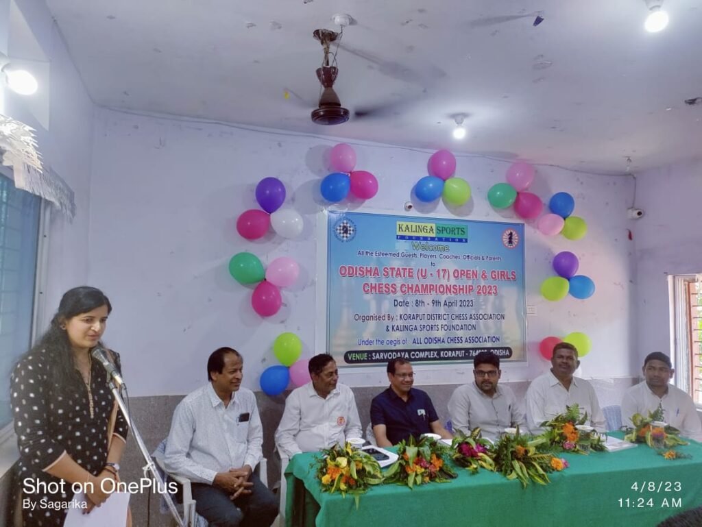 3rd Dr Baishnab Parida Memorial – All Odisha Open Chess Tournament 2023 