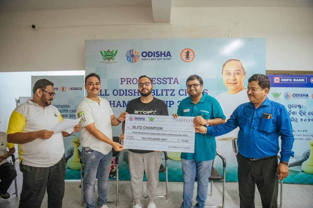 3rd Dr Baishnab Parida Memorial – All Odisha Open Chess Tournament 2023 