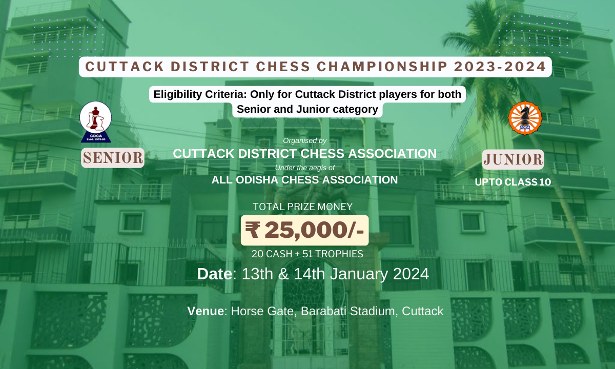 Cuttack District Chess Championship 2023-24