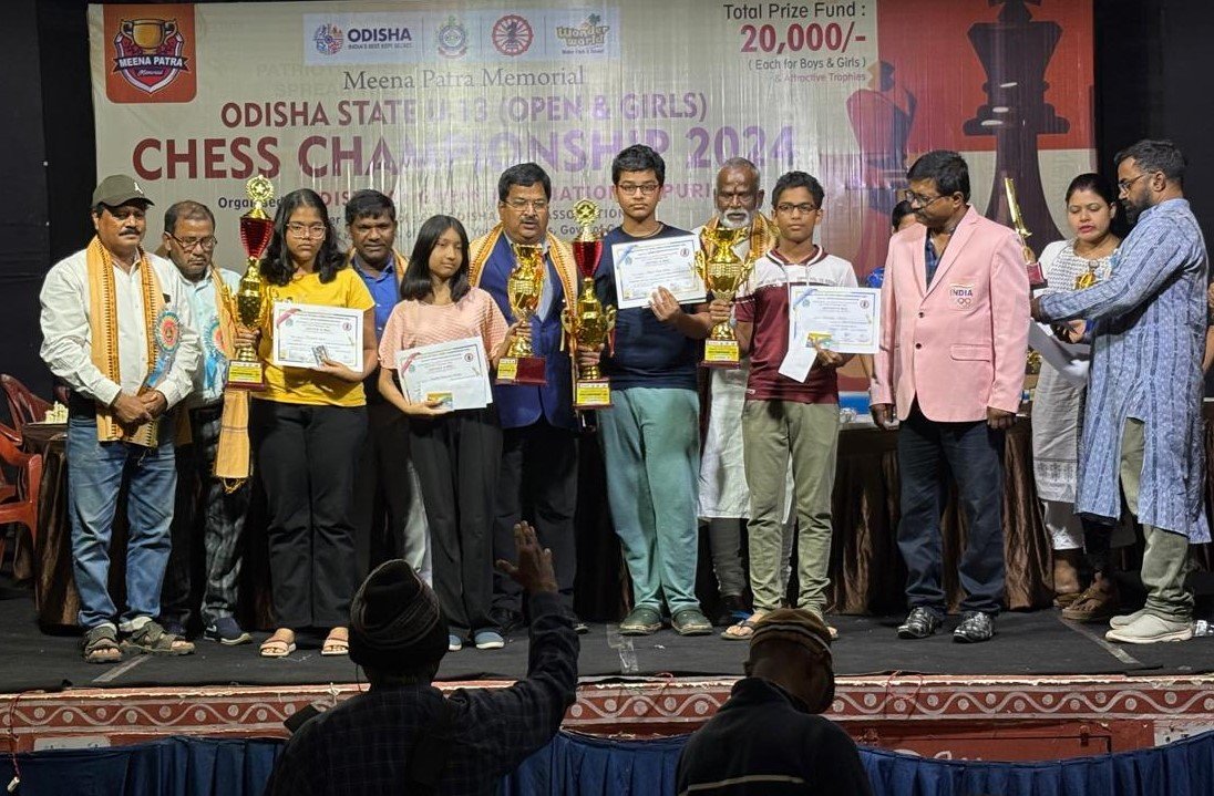 Odisha State U-13 Open & Girls Chess Championships 2024